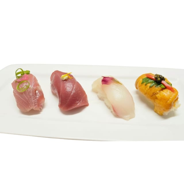 Pisces Sushi Sampler (4pc) AAA Toyosu.