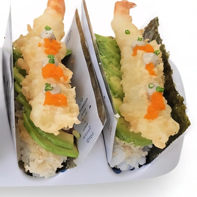 Jumbo Shrimp Temaki.