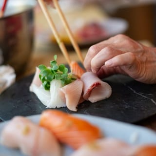 Hamachi Sashimi: Yellowtail