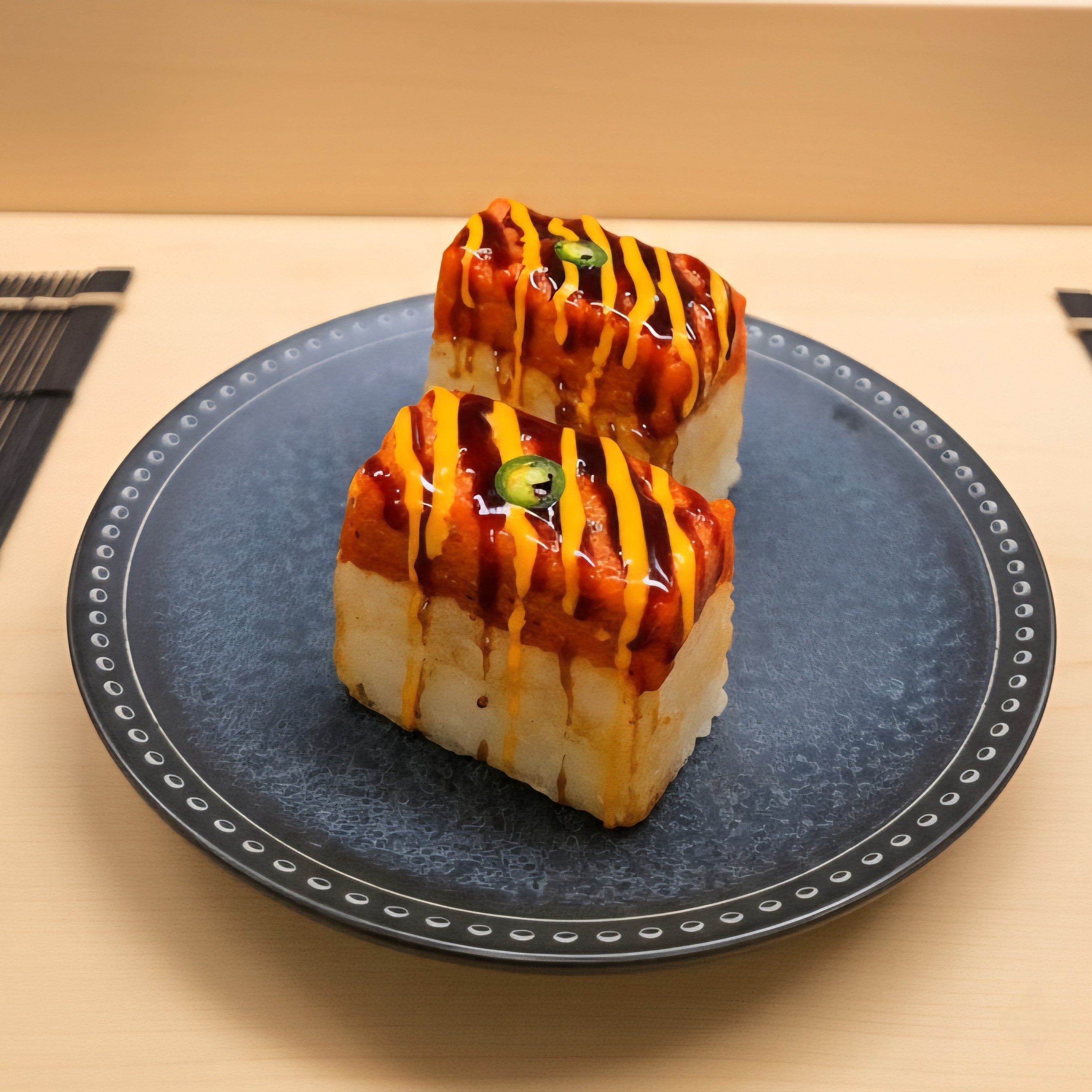 Spicy Tuna Crispy Rice (2) pc..